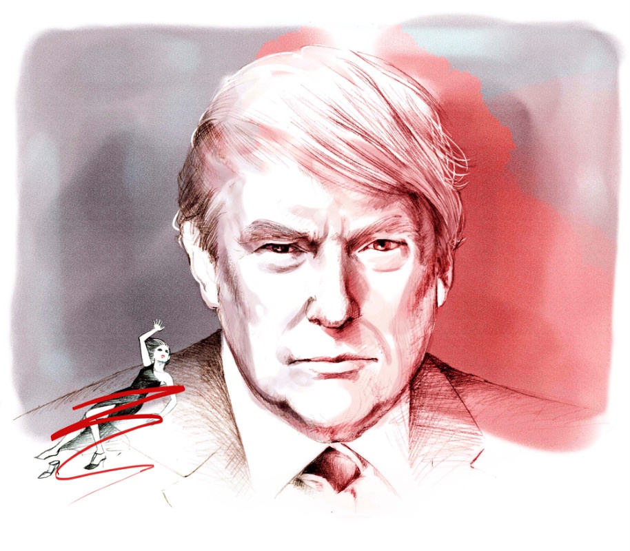 illustration florence wojtyczka trump.jpg - Florence WOJTYCZKA | Virginie